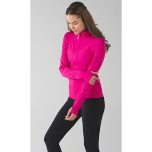 Lululemon In Flux Dance Studio Jacket - Size 6 - Reversible - Jeweled Magenta